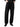 Front view of Studio Nicholson black wide-leg trousers