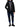 Black Canada Goose hooded down jacket, full-length front look — 3804W-9061 at MINOX boutique, Oxford