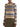 Champagne Fair Isle jumper, front view with colourful knit bands — 2620112314761-509 at MINOX boutique, Oxford