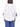Weekend Maxmara Wkdestro Shirt White Blue-back side with model