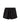 Toteme Monogram Silk Shorts Black