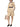 Burberry Leather Kensington Trench Coat Honey Beige-with model