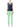 Issey Miyake Pleats Please Monthly Top Navy-with model