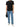 Comme Des Garçons Play Double Heart T-Shirt Black-with men model