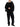 Burberry Men Scott Hoodie Black-with model