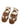 Acne Studios  Women Suede Lace-Up Shoes Off White/Brown-front side