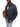 Navy Acne Studios nylon blouson jacket, full-length front look — B90863-BG3 at MINOX boutique, Oxford
