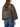 Weekend Maxmara Boxy-Fit Nappa Leather Jacket Kaki-back side