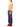 Issey Miyake navy pleated trousers with a straight-leg silhouette