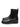 Front view of Studio Nicholson black leather ankle boots