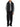Black Canada Goose down vest, full-length front look — 4160MB-9061 at MINOX boutique, Oxford