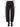 Weekend Maxmara Cotton Denim Barrel-Leg Trouser Black-front side