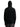AMI Cotton Zipped Hoodie Black-back side with model