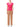 Issey Miyake Pleats Please Monthly Colors June Top Bright Pink-with model