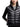 Moncler Women Padded Wool Zip Up Cardigan Black-front detials