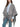 Burberry Reversible Check Wool Cape grey-left side
