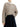 Beige chunky-knit crew-neck jumper layered over a white shirt, front view — MEA345600 at MINOX boutique, Oxford