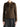 Polo Ralph Lauren Cable-Knit Buttoned Polo Top Dark Brown-front side