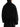 Lemaire black short belted wool coat with a high collar