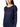 Issey Miyake Pleats Please Dress Navy-front detials