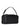 Side view of The Row 90's black leather bag