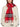 Burberry Check Cashmere Scarf Red-front side