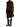 Brown Moncler faux-fur panelled jacket, full-length look with boots — L20931A0018389B1C-259 at MINOX boutique, Oxford