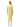 Issey Miyake Pleats Please High-Neck Dress Pale Yellow-back side