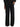 Front view of The Row Eglitta black trousers