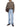 Acne Studios Men Wool Knit Polo Sweater Brown Melange-with model