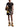Moncler Women Sketch Logo T-Shirt Black-with model