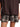 Close-up of the layered checked skirt on the Acne Studios dress
