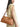Toteme T-Llock Grained Leather Top Handle Bag Tan-front side