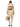 Burberry Leather Kensington Trench Coat Honey Beige-back side