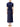 Issey Miyake Pleats Please Monthly Skirt Navy-with model
