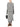 Front view of the Weekend Max Mara grey knitted midi skirt