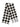 Acne Studios houndstooth scarf Black/white
