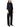 Front view of Studio Nicholson black wide-leg trousers