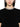 Alexander Wang Short Sleeves Crystal Tubular Necklace T-Shirt Black-front side