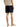 Zegna Straight-Leg Pleated Shorts Navy-back side