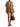 Weekend Max Mara brown sleeveless dress with its shape and fit visible