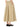 Side view of the Weekend Max Mara beige full midi skirt
