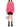 Comme Des Garçons Play Small Heart Cardigan Pink-with women model