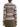 Champagne Fair Isle jumper, back view with a ribbed hem — 2620112314761-509 at MINOX boutique, Oxford