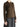 Polo Ralph Lauren Cable-Knit Buttoned Polo Top Dark Brown-left side
