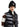 Moncler Men Wool And Cashmere Beanie Blackwith model