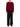 Comme Des Garçons Play Round-Neck Double Heart Cardigan Burgundy-with men model