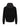 Back view of Canada Goose black quilted hybrid hooded jacket