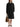 The Row Datima Coat Black-with model
