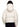 White Canada Goose cropped hooded puffer jacket, back view with cinched hood — 2088WT-9433 at MINOX boutique, Oxford
